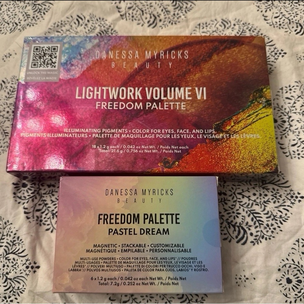 Danessa Myricks Beauty Lightwork and Pastel Dream Palettes